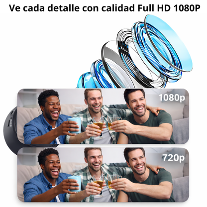 Mini Cámara de Vigilancia WiFi 1080P