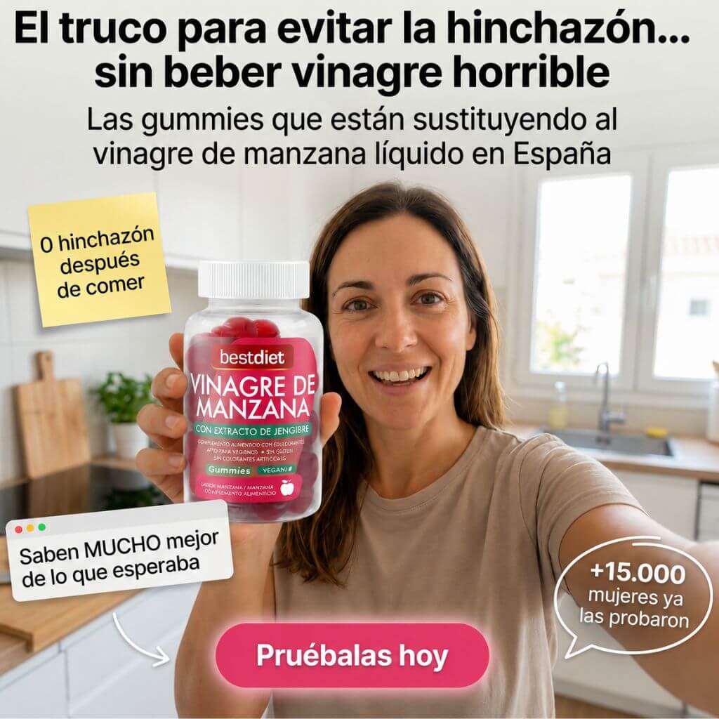 Gummies de Vinagre de Manzana con Apoyo Digestivo
