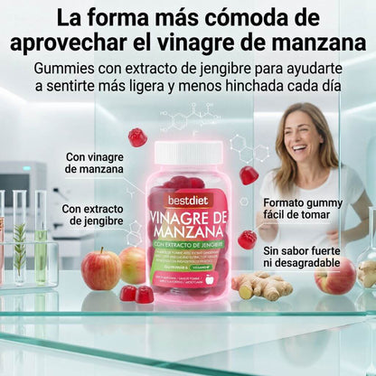 Gummies de Vinagre de Manzana con Apoyo Digestivo