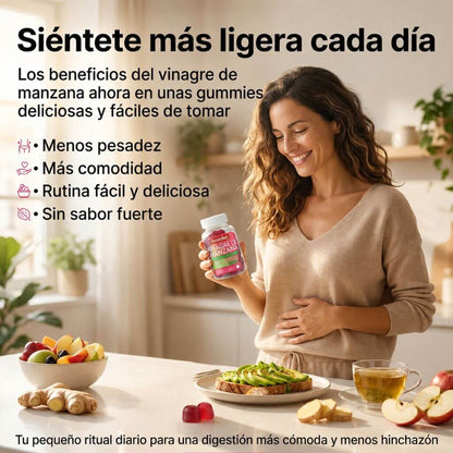 Gummies de Vinagre de Manzana con Apoyo Digestivo