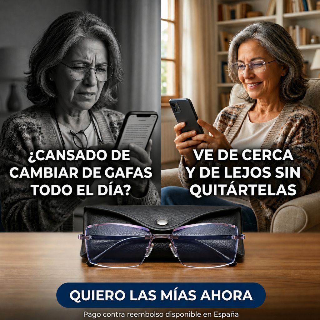 Gafas Multifocales con Protección de Luz Azul